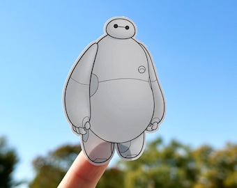 Baymax Sticker: Big Hero 6, Disney, Waterproof