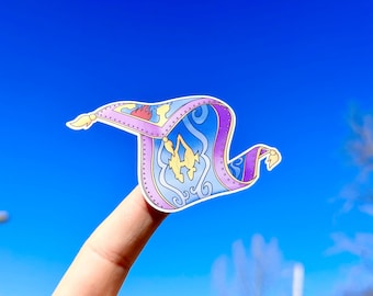 Aladdin Magic Carpet Sticker, Disney Waterproof Sticker