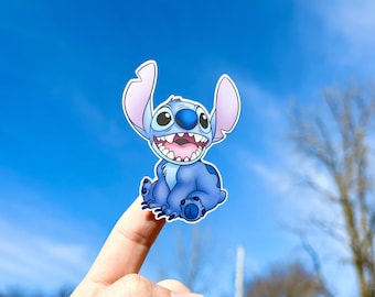 Lilo and Stitch Waterproof Sticker, Disneyland Sticker