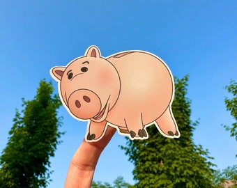Hamm Piggy Bank Sticker: Toy Story Waterproof Decal