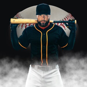 Baseball digital background - Background Artwork Only - DIGITAL DOWNLOAD ONLY