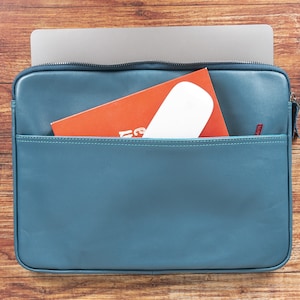 iPad Leather Cover, Leather iPad Case, Leather Laptop 11&quot; - 13&quot; - 14&quot; - 15&quot; - 16&quot; Customized Case, Leather Notebook Sleeve, Handmade Gift