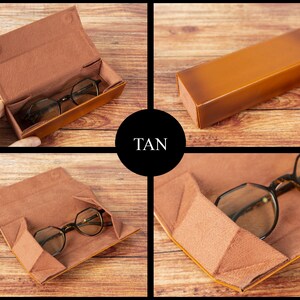 Faux Leather Snap Case For Reading Glasses Or Sunglasses – Travel Pouch (Multi-Color Options)
