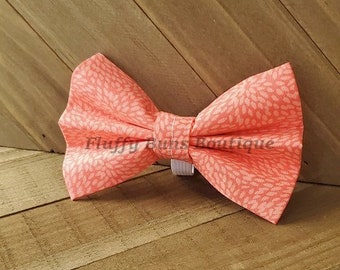 Pink DogBowTie