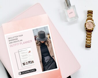 How to declutter your wardrobe guide + outfit planner