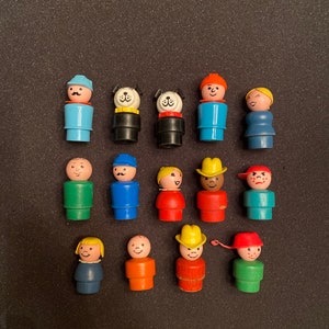 Vintage Fisher Price Little People (Lot)