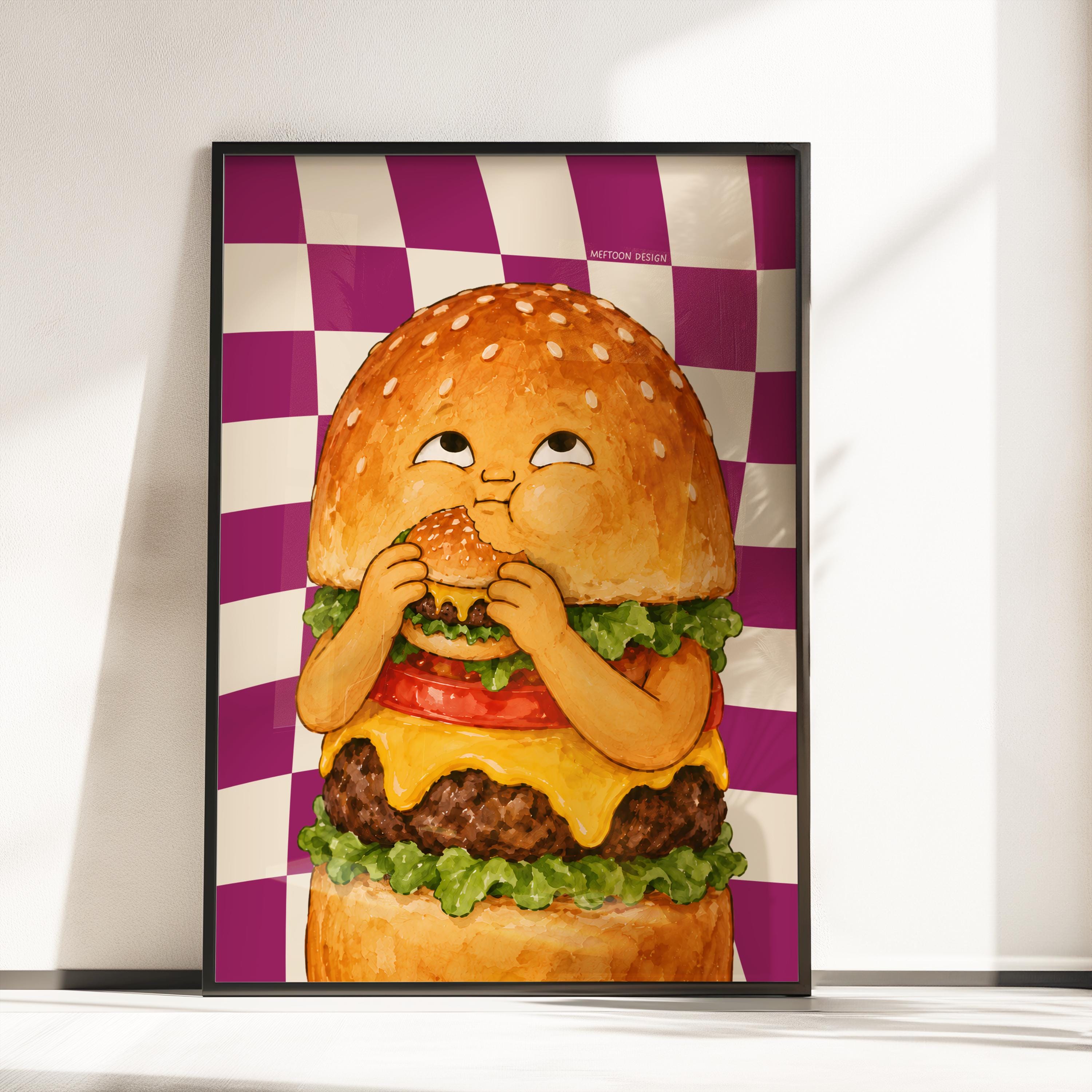 Burger teller