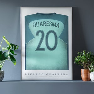 Quaresma Shirt Poster • Portugal 2016 • Retro • Artwork • Football • Gift • For Him • For Friend • For Football Fan