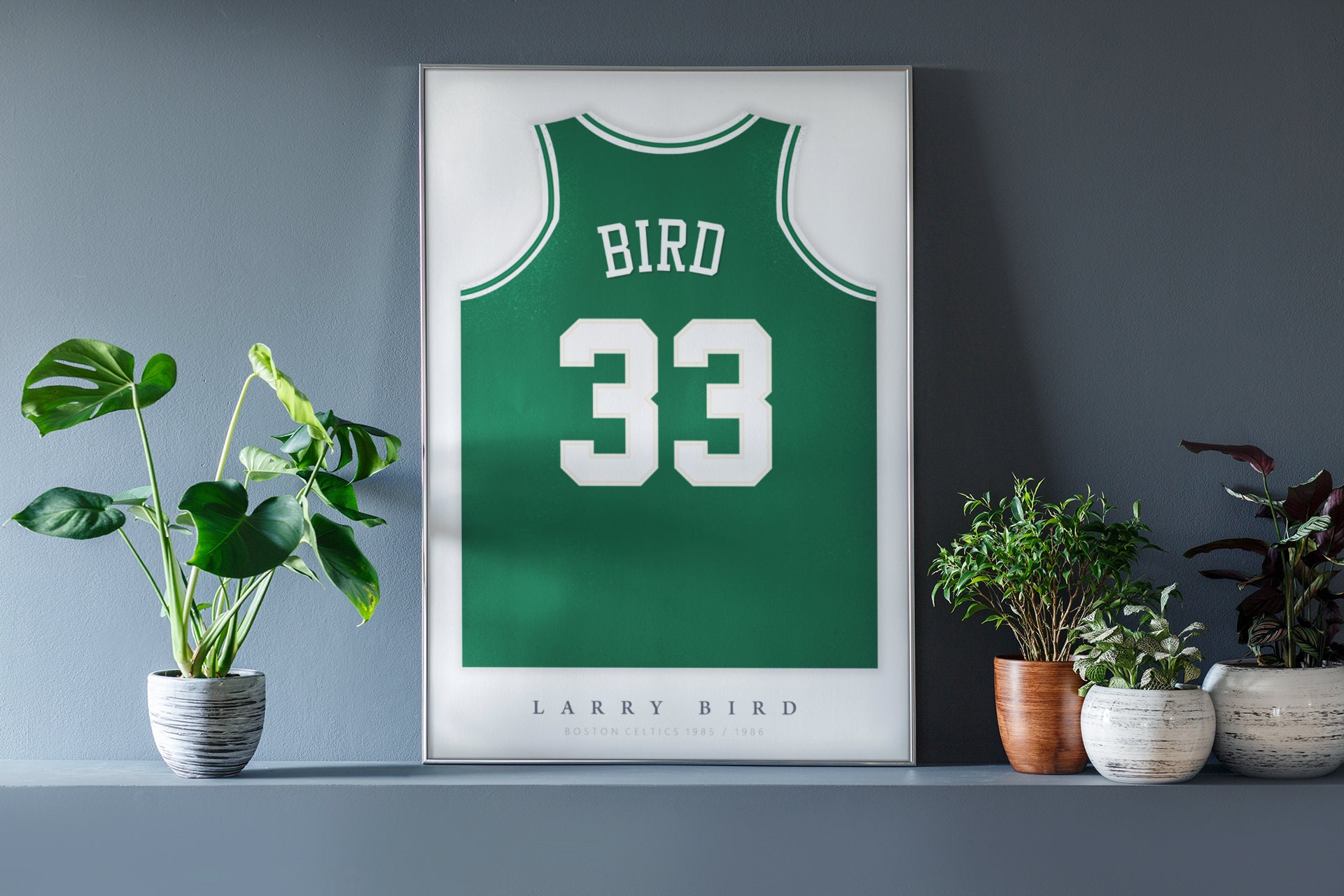 Legends Never Die Larry Bird Celtics Framed Memorabilia