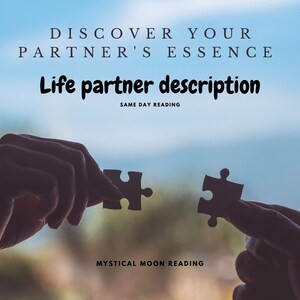 Life Partner Description, Life Partner Reading, LGBTQ+ Friendly, Same Day Reading, Life Reading, Love Reading, Love and Relationship Reading