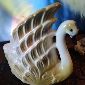 Unique MCM TV Lamp - Swan -Rare Style, Classic!!