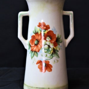Sweet Old Czech Pottery Vase