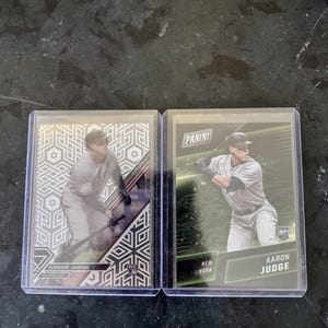 Aaron Judge 2 card Rookie lot rare high tek card