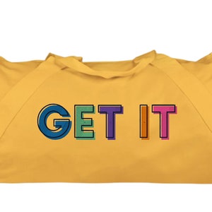 Personalized Embroidered Duffel Bag | Colorful Overnight Bag | Gym Workout Practice Bag Customized | Children's Travel Duffel Bag