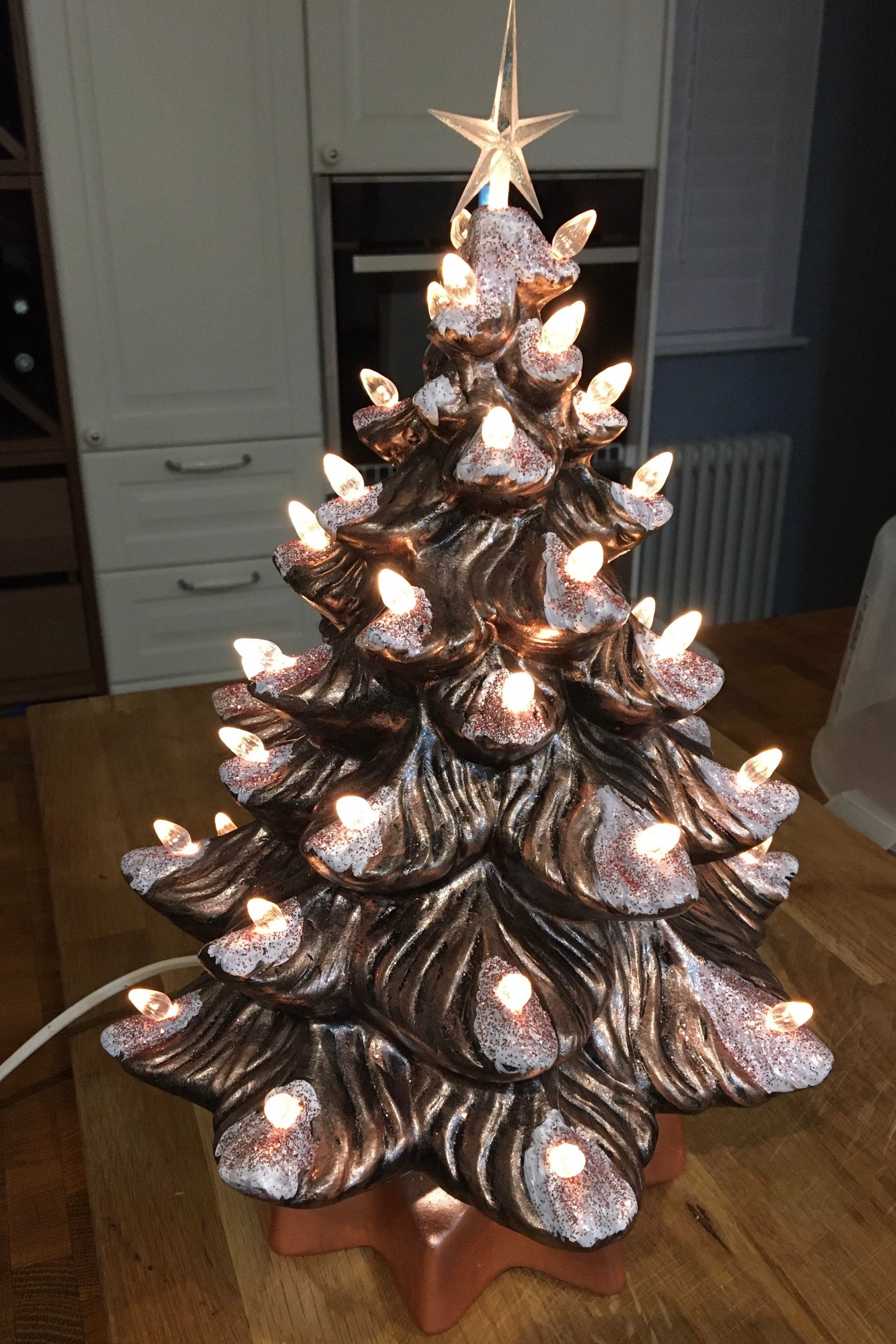 Christmas Tree Lamp Etsy UK