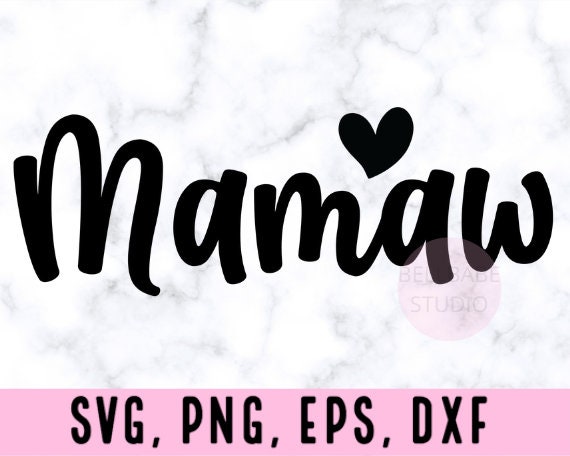 Mamaw svg mamaw png promosso a mamaw svg annuncio di - Etsy Italia