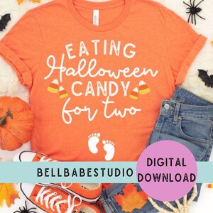 halloween pregnancy Png Svg design, halloween maternity SVG, halloween pregnant svg, halloween pregnancy announcement SVG design file