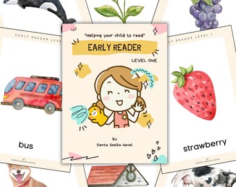 EARLY READER "Helping your child to read" LEVEL 1 - bundle set 70 titles