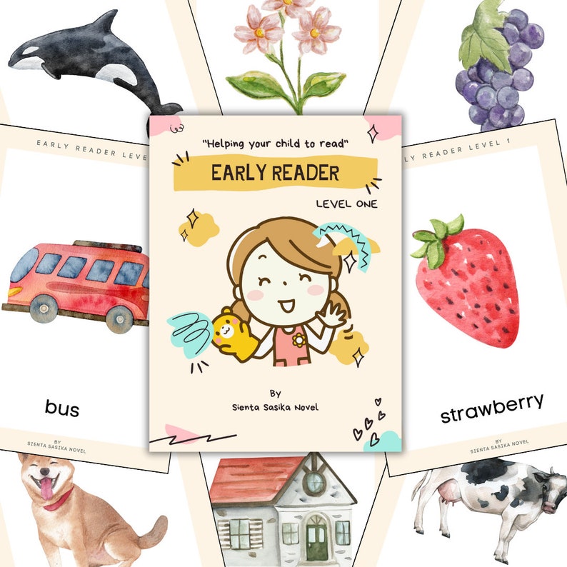 EARLY READER Helping your child to read LEVEL 1 bundle set 70 titles 画像 1