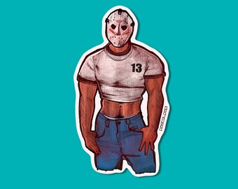 D4DDY Jason Die Cut Vinyl Sticker