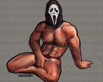 Masked Slasher Print