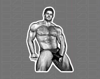 Henry Cavill Die Cut Vinyl Sticker