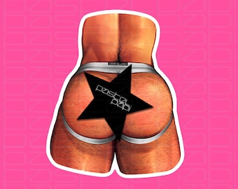 Jock Die Cut Vinyl Sticker