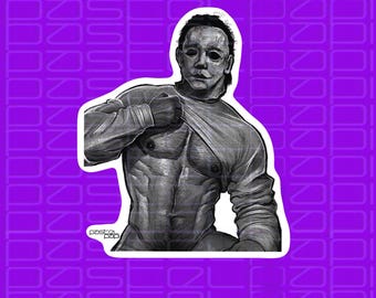 D4DDY Myers Die Cut Vinyl Sticker