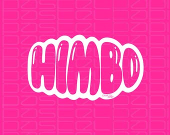 Himbo Die Cut Vinyl Sticker