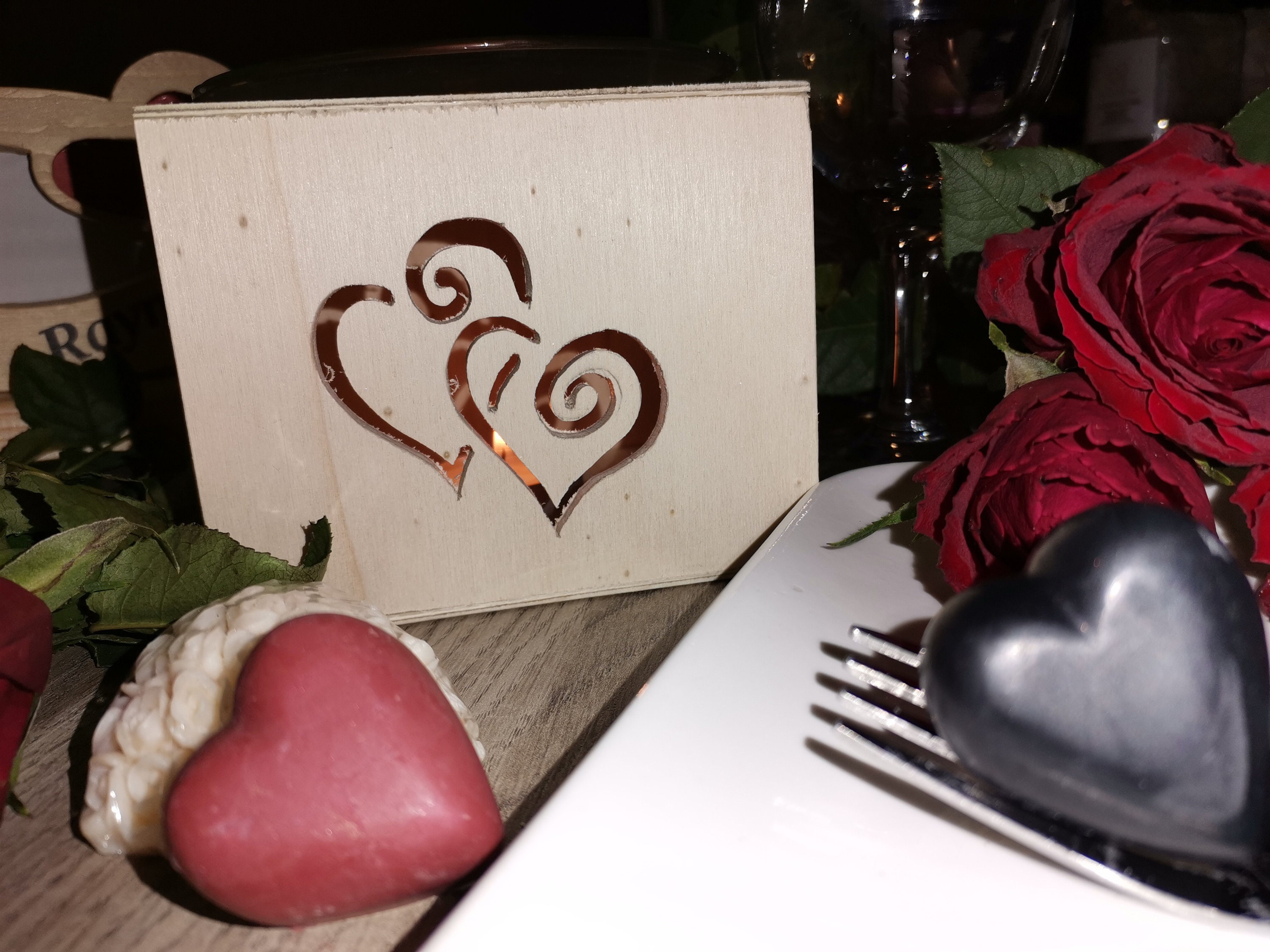 Brûle Parfum Bois Double Coeur