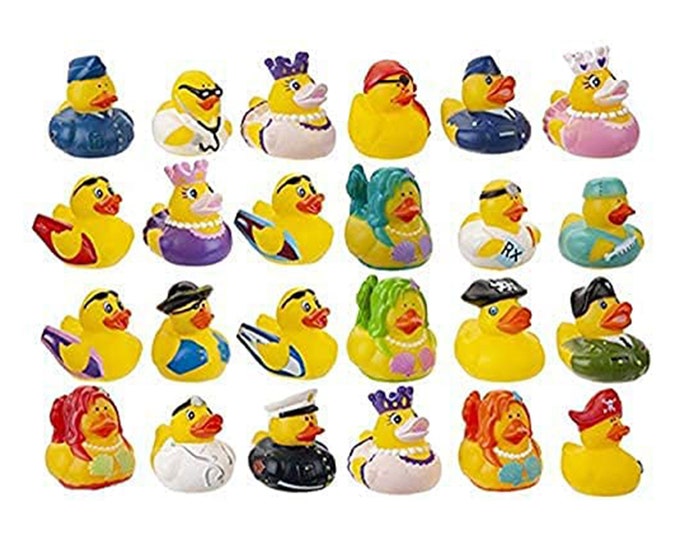 Teacher Rubber Ducks Set of 3 With Gift Box, Rubber Ducks, Teacher