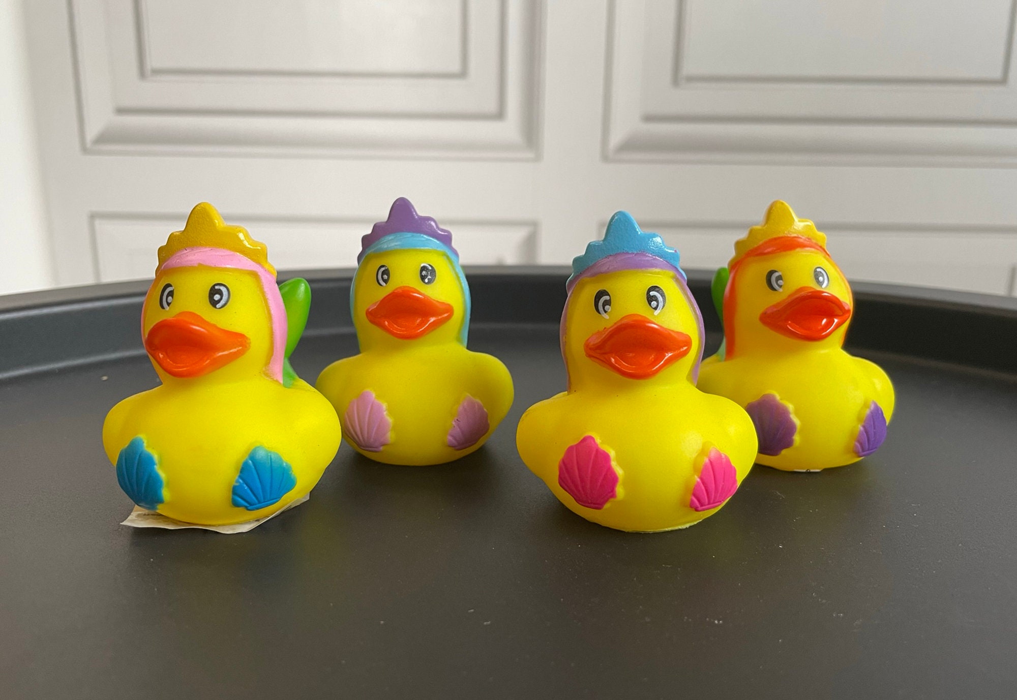 Princess Mermaid Mini Rubber Duck Set: Fun Gift, Wedding Favour, Duck Race  Etc. Cute Set of 4 Mer-ducks in Disguise in Four Bright Colours -   Sweden