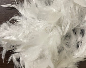 Boa En Plumes – 2 M X 12 Cm – 7 Couleurs – Accessoire élégant Pour Soirées, Carnaval, Mariage