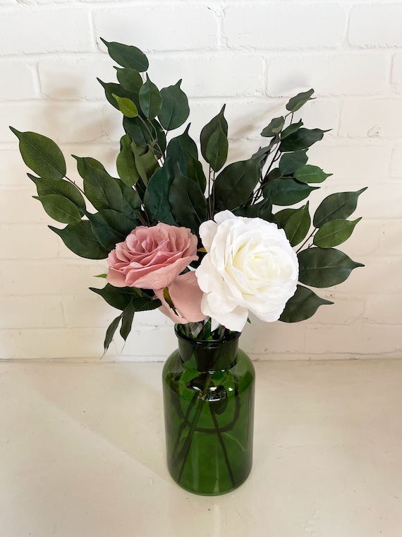 Ramo Alloro Artificiale 45cm - Decorazione Floreale Con Bacche Per Composizioni E Addobbi - Foto 5