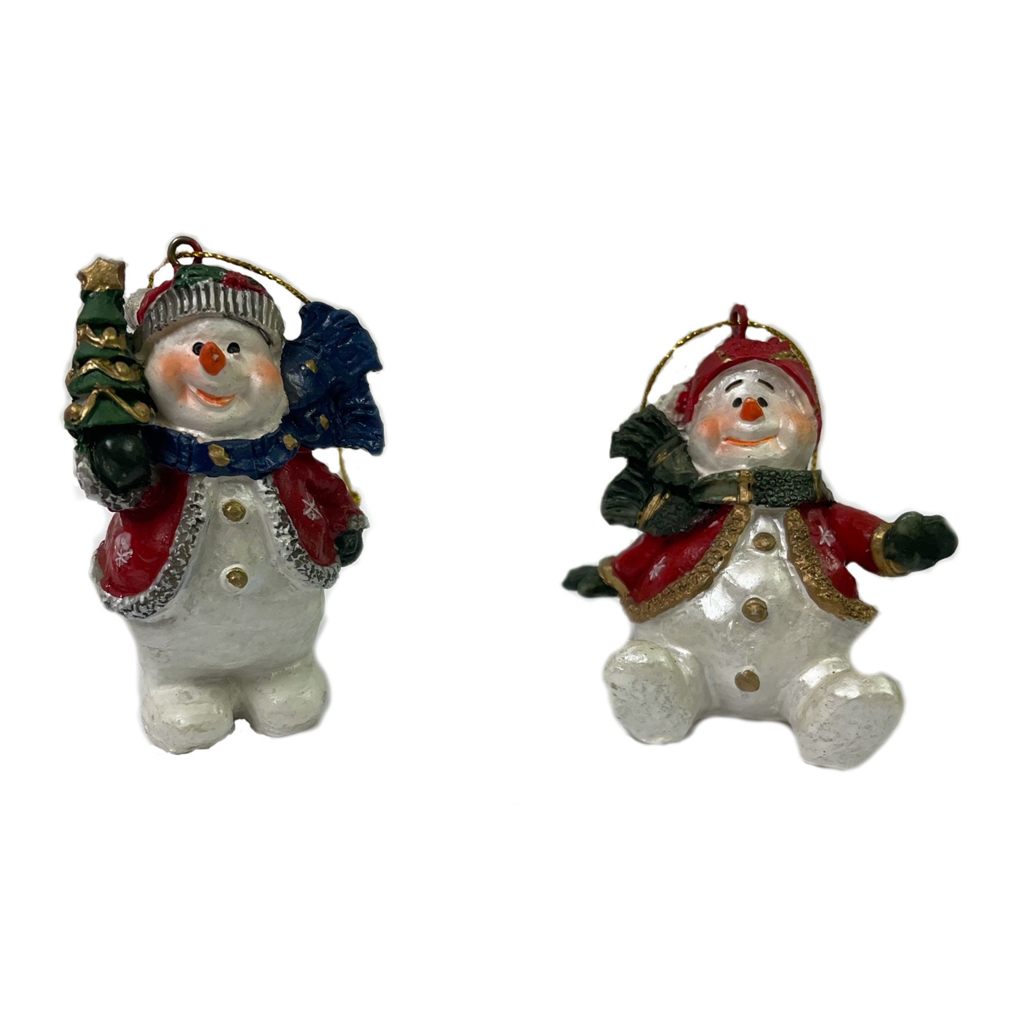 Kussenhoes - Kerst - Gobelinstof - Rood met Kerstman en koor - Hulst
