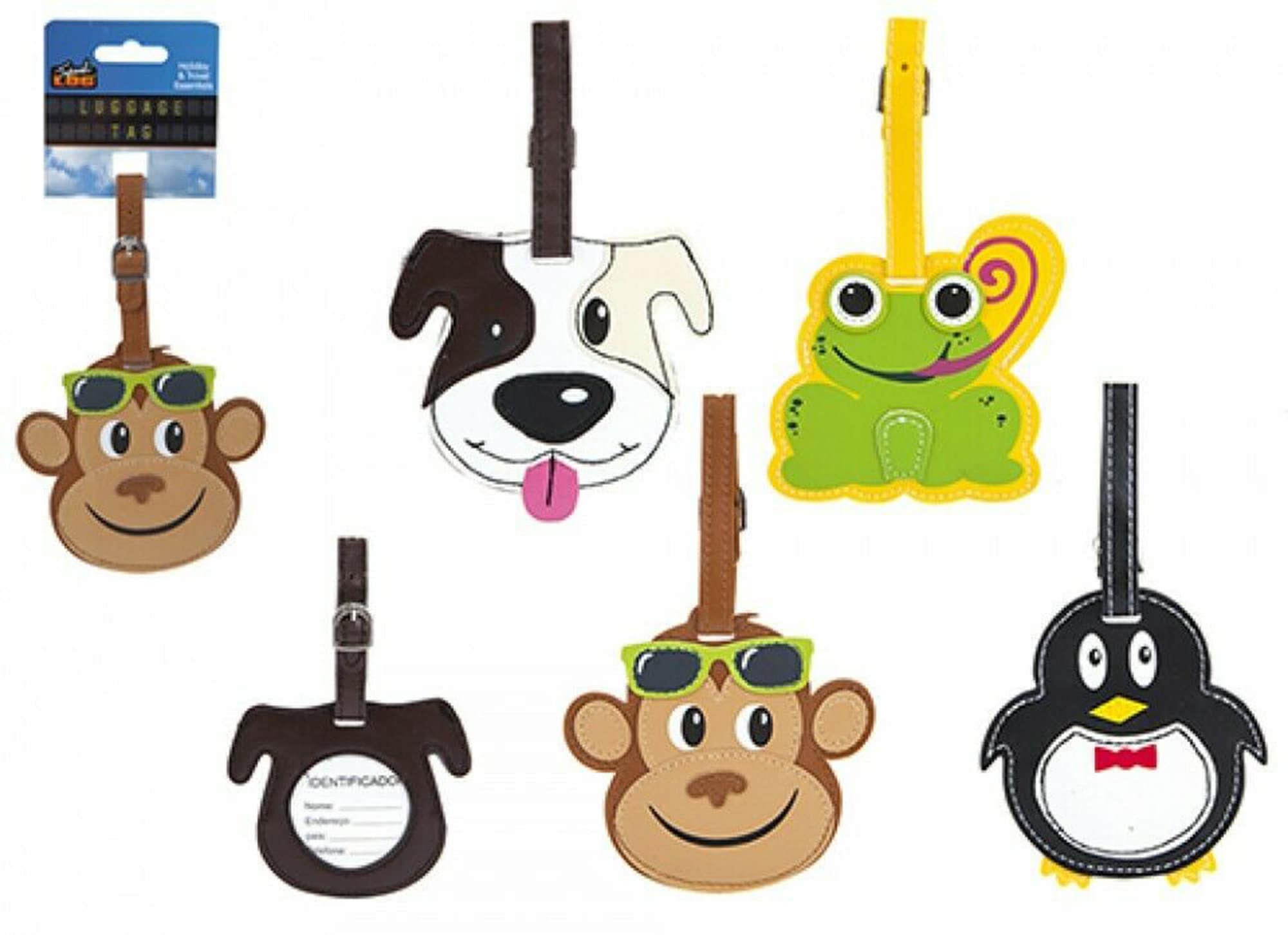 Kids Luggage Tags - Travel Accessories - 10 Colors – Marietta