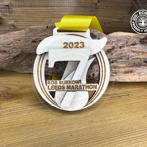 10+ Bulk Packs Custom 3D Logo Eco Bio Wooden Medals, Personalised Sports Medals, Marathon, Cycling, Running, Football, Charity, Rescues