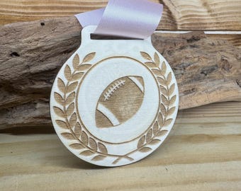 Custom Eco Wooden Medals Bulk (10+) – Personalised Sports Awards, Marathon, Running, Cycling, Football, Charity Events, Schools & Clubs