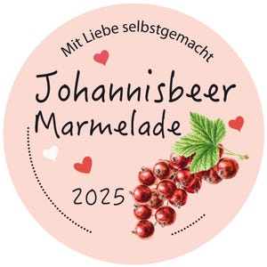 Labels Jam Currant Berries Sticker Jelly Mush Label
