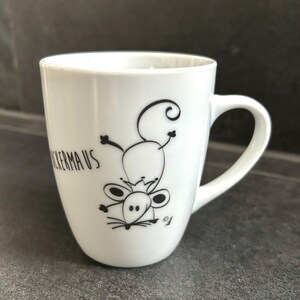Katzen maus tasse - Etsy.de