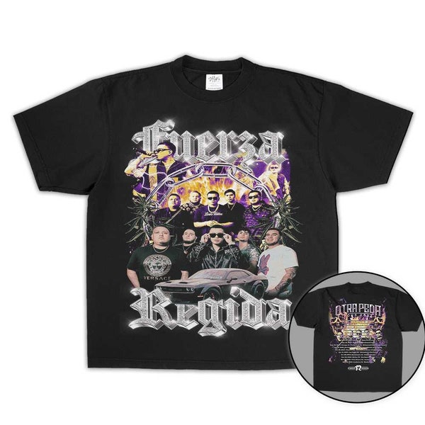 Fuerza Regida Tour Shirt Etsy
