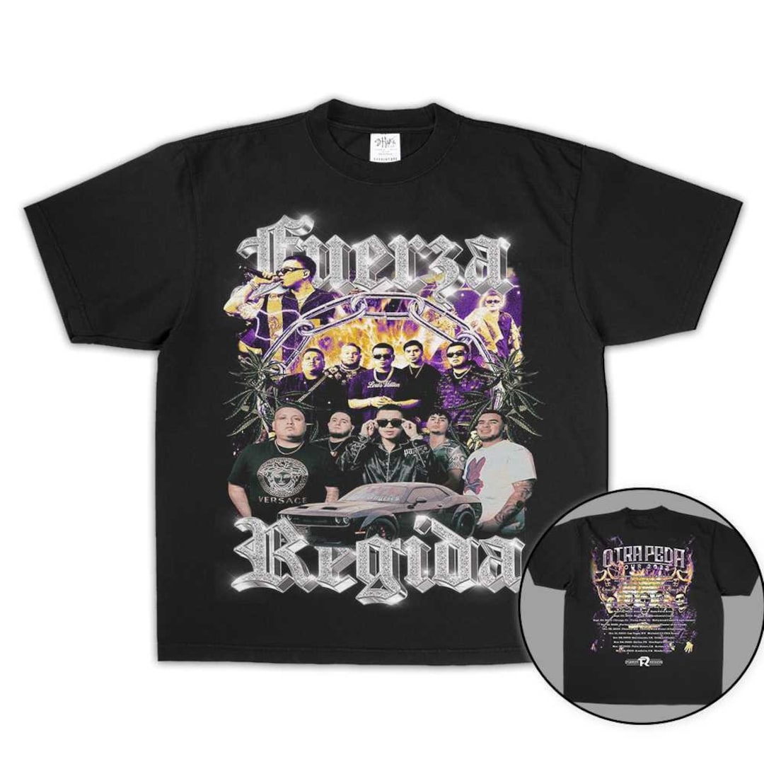 FUERZA REGIDA OTRA Peda Tour 2025 Oversized Double Sided La Apparel