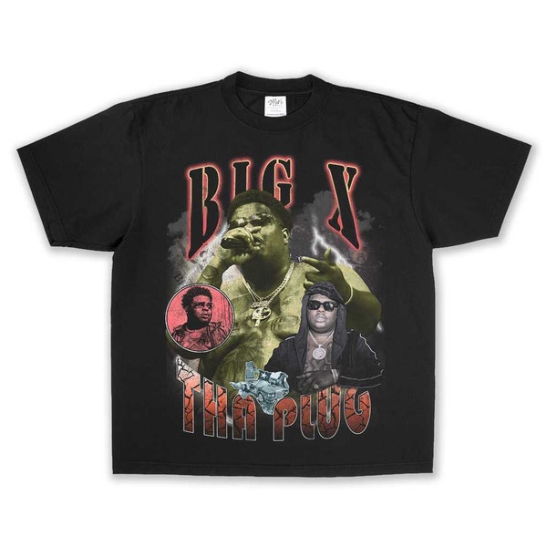 BIG X THA plug texas rap t shirt heavy weight merch bigxthaplug