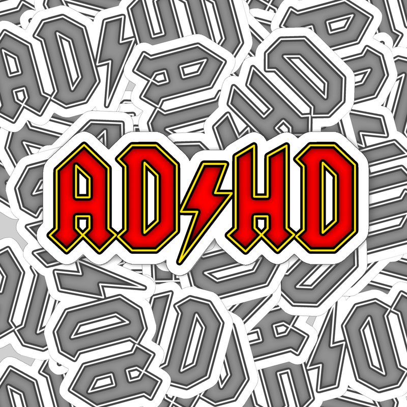 Ac/dc Adhd - Etsy