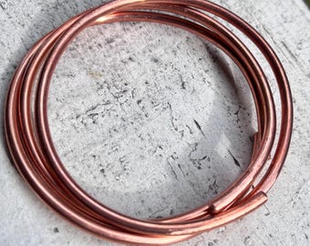 Bracciale in rame calibro 10 – Conduttore di energia per cristalli