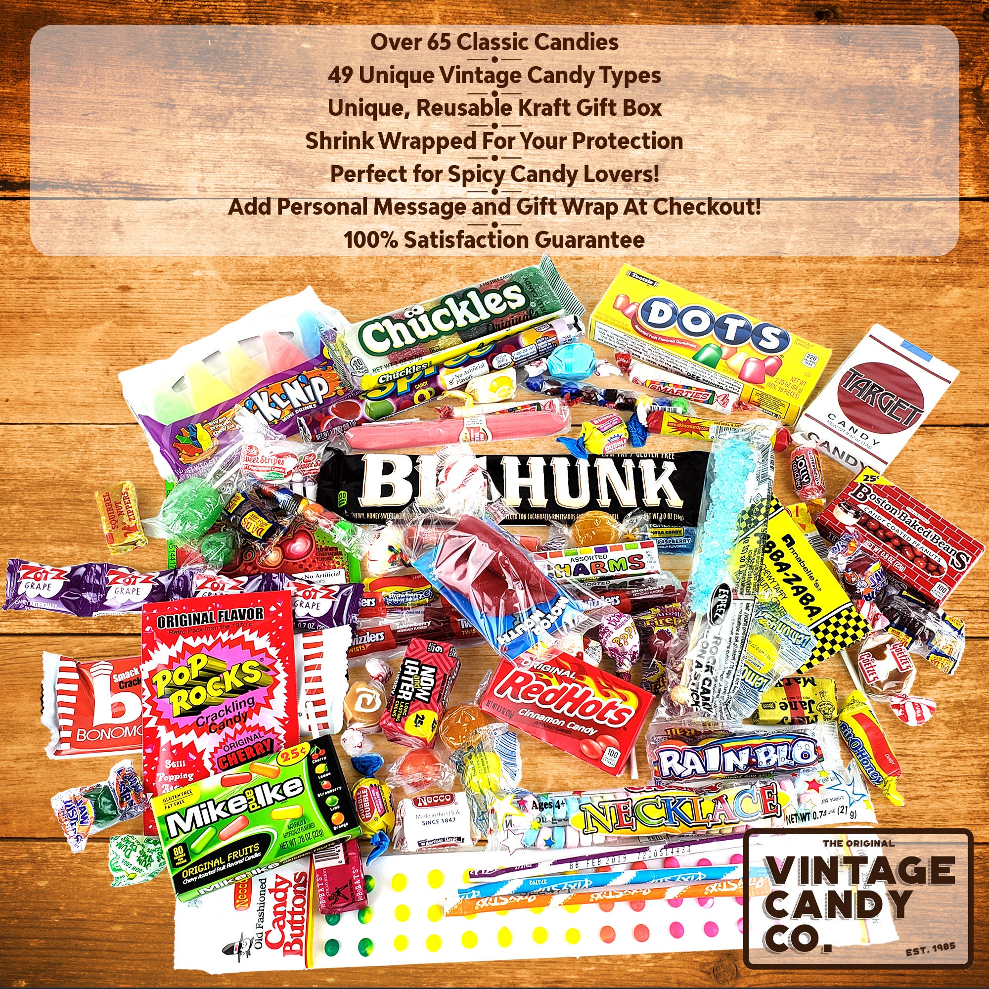 Vintage Candy Co. #1 Happy Anniversary Candy Gift Assortment