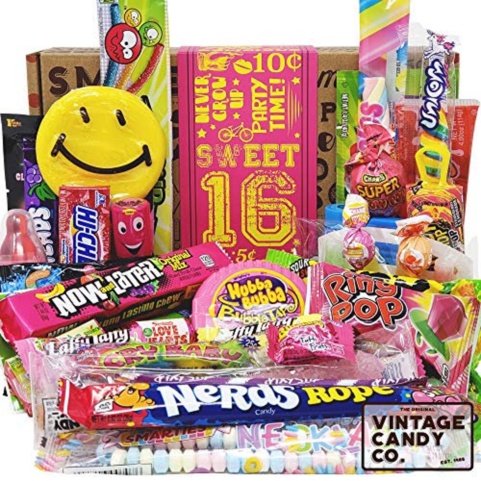 Vintage Candy Co. 1 Best Sweet 16 Gift Basket Assorted Mix Etsy