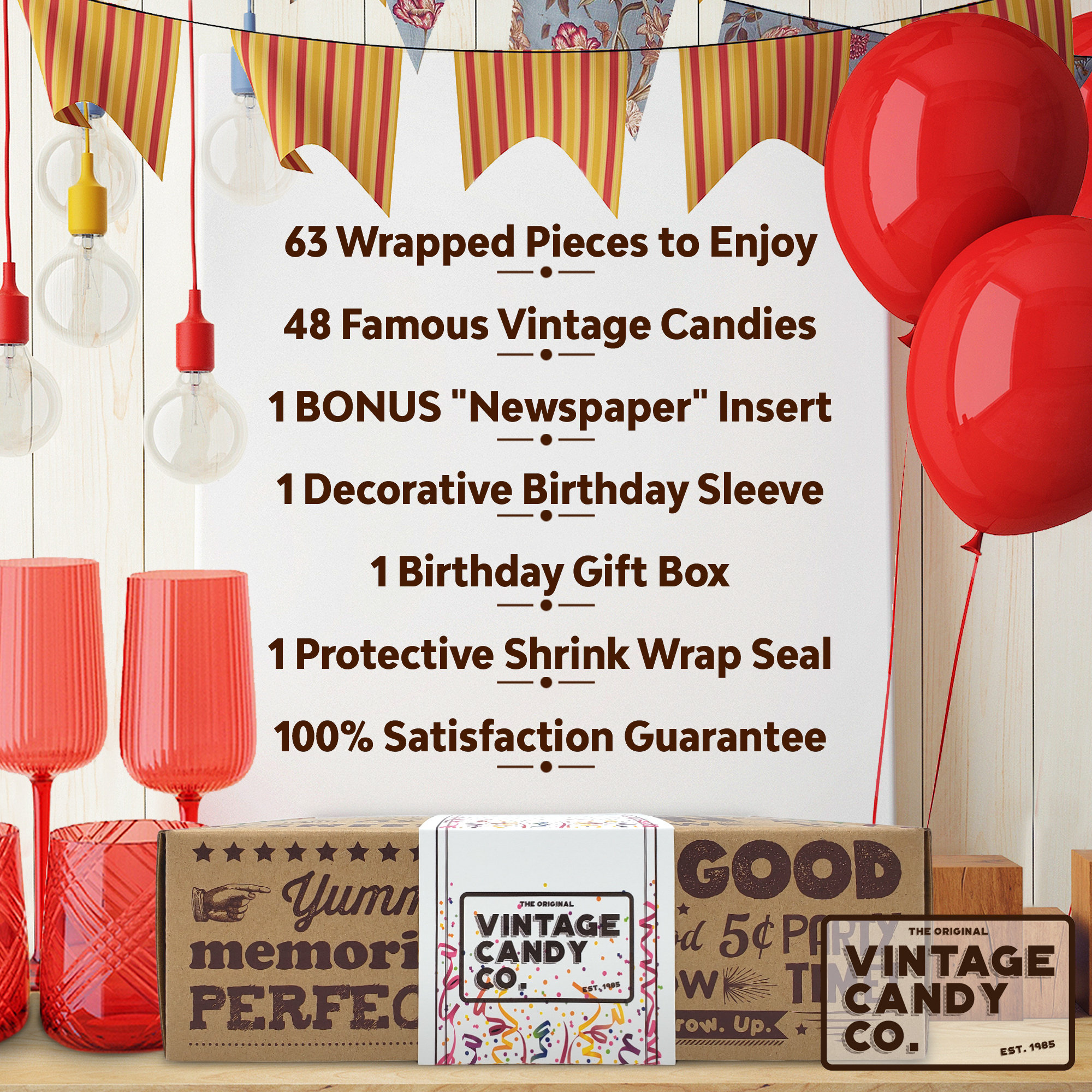 Happy Anniversary Gift – Vintage Candy Co.