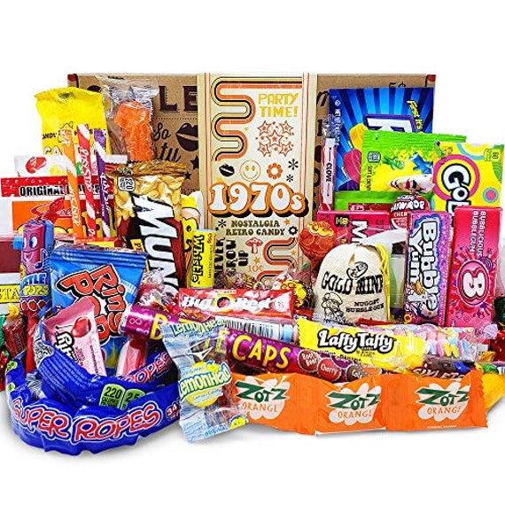 Vintage Candy Co 1970s Retro Decade Candy Gift Assortment Etsy