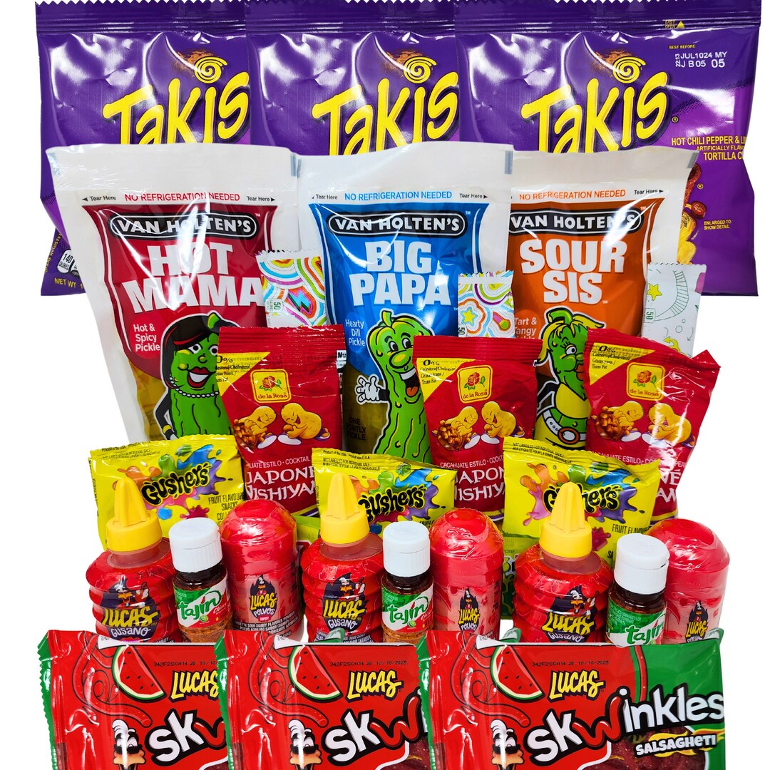 Ultimate DIY Chamoy Pickle Kit Crazy Family Variety Pack Zesty Dill